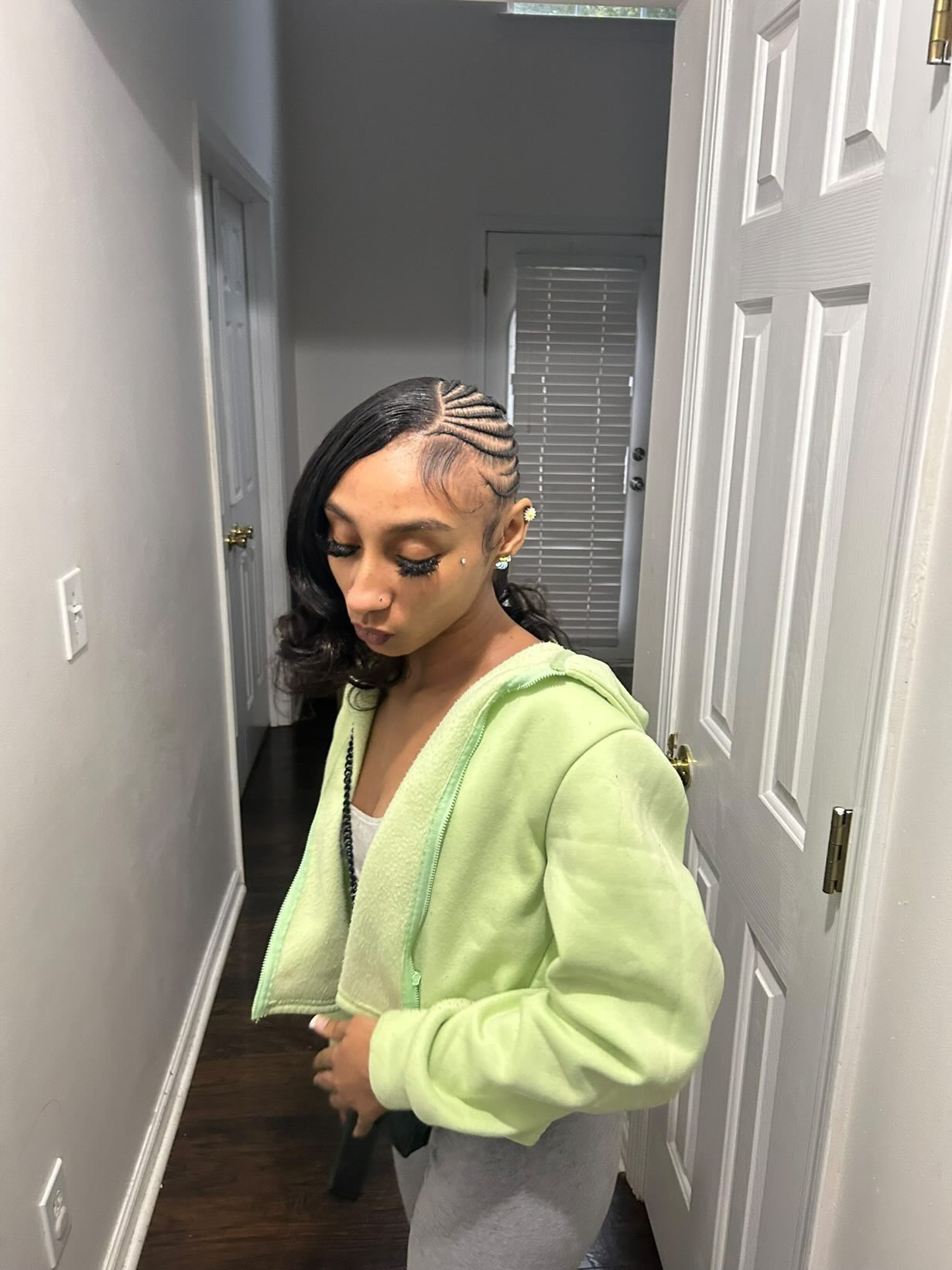 Cassie style cornrow
