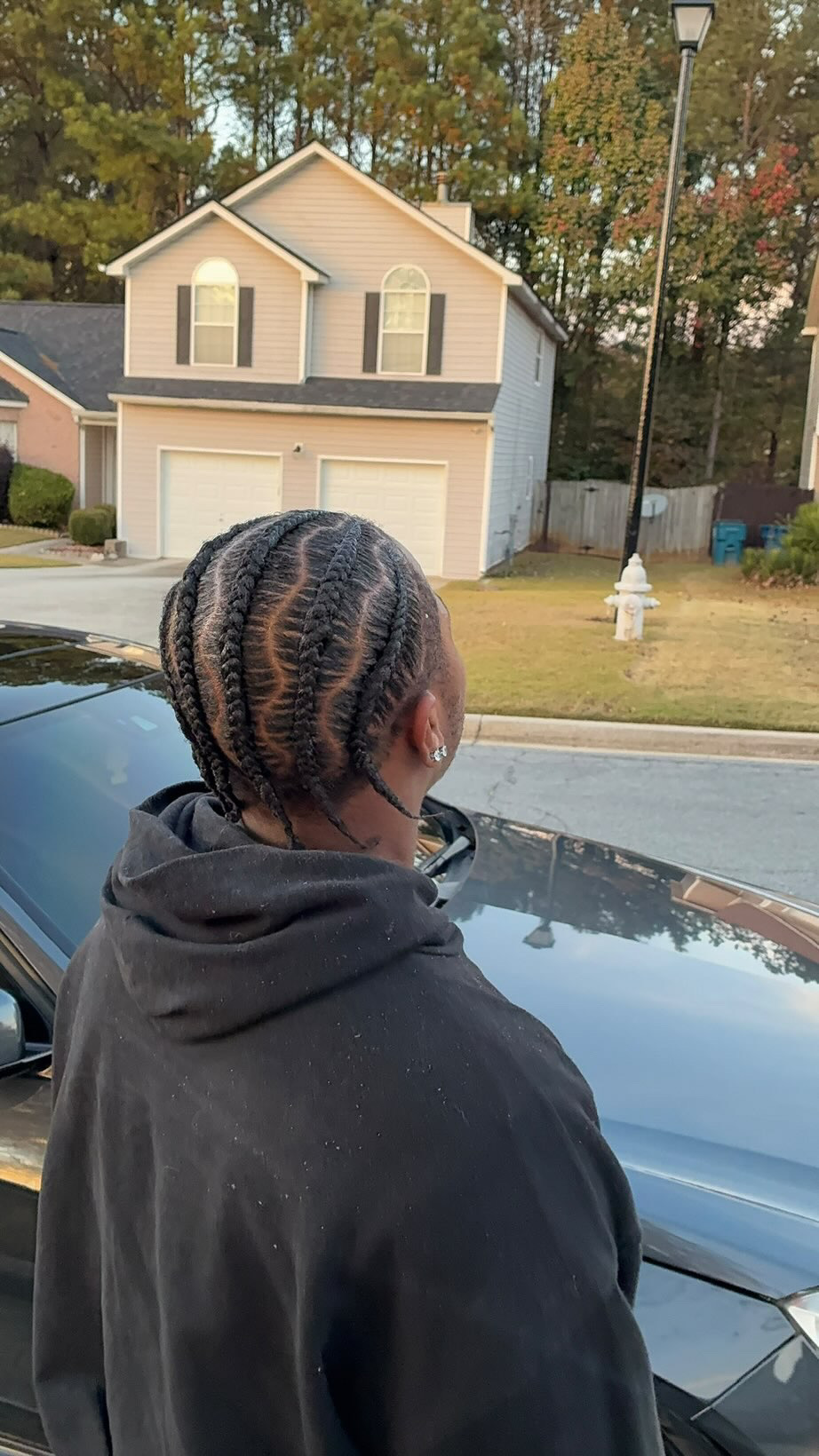 Men's cornrows